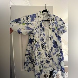 AJE button up floral dress